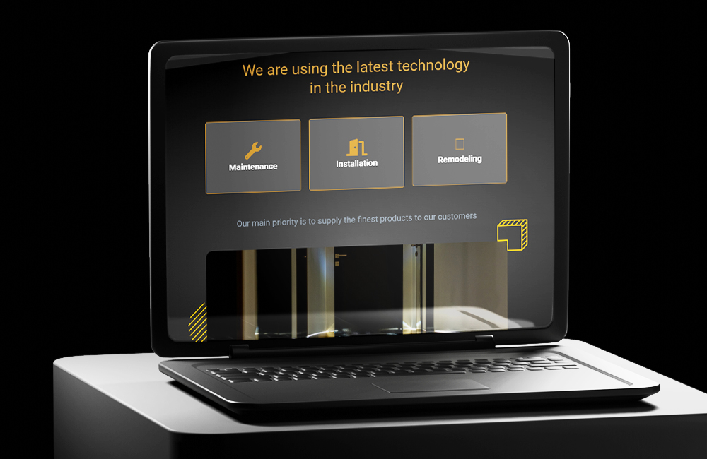 Website on screen 5